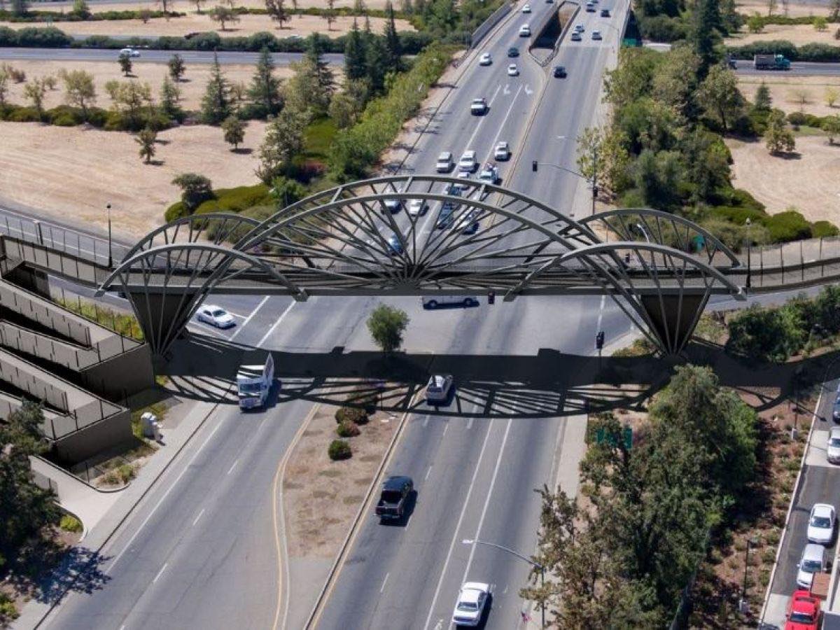 20th Street Bicycle and Pedestrian Bridge, Chico